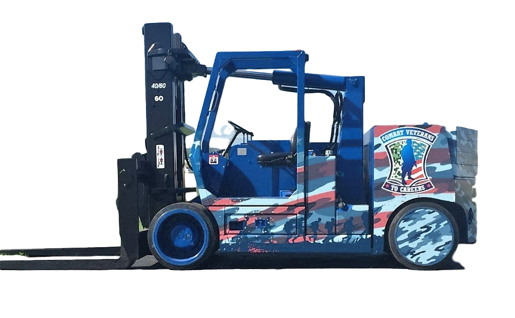 Combat Veterans to Careers Versa-Lift Forklift